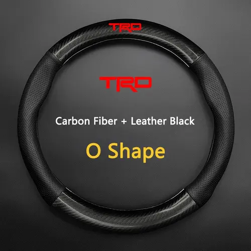 Car Steering Wheel Anti-Slip Cover for Trd Corolla Yaris Aygo Prius Chr Camry Auris Avensis, Durable Grip Accessory