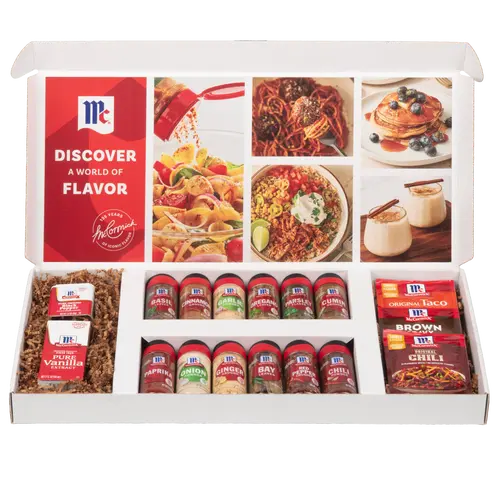 McCormick Everyday Flavor Collection - Herbs, Spices, Seasonings & Vanilla Extract - 17 Count Variety Pack