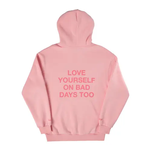 Comfrt x WNRS Love Yourself Hoodie - Pink