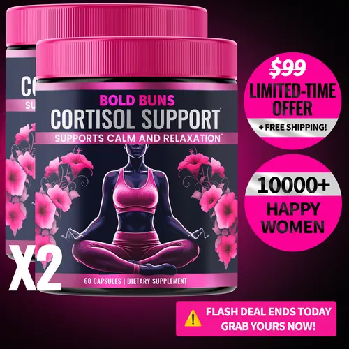 2 Pack - Cortisol Support for Women - Stress & Mood Support Supplement with Sensoril Ashwagandha, Magnolia Bark, L-Theanine & Phosphatidylserine - Supports Calm, Focus & Sleep Quality
