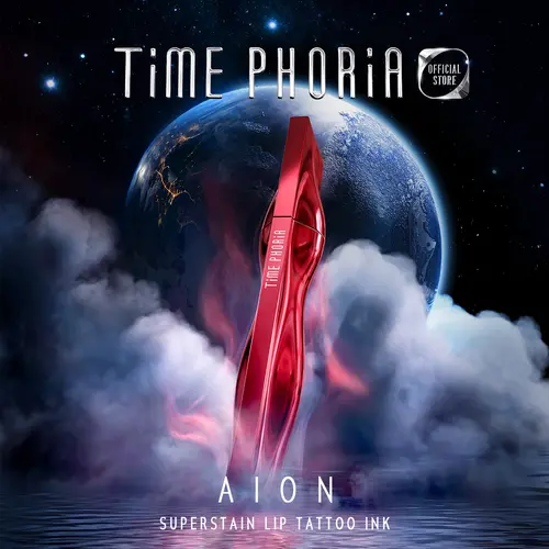 [New Launch] TIMEPHORIA Aion Superstain Lip Tattoo Ink - Hydrating Watery Gel, Non-Drying & No Cracking Formula,back to school