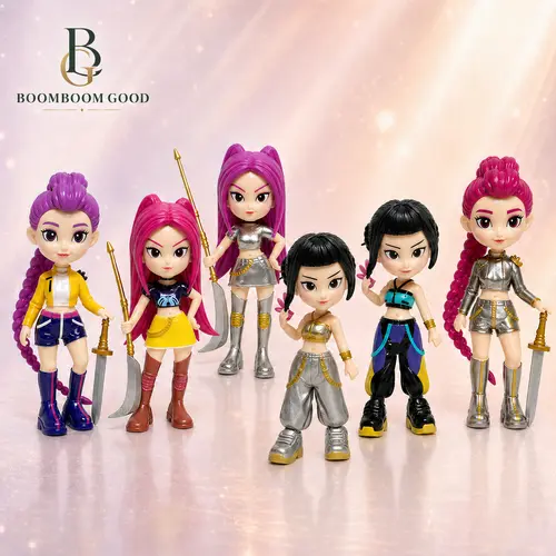 6-Piece Figurine Set（bagged） – Anime Model Toy Decorations, perfect for home collections and office desk display. An excellent gift choice for Christmas and New Year. 3.94 in Display Toys