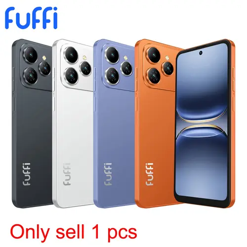 Fuffi Unlocked 4G Smartphone, 6.56-inch Display, 3GB+32GB Storage, Dual SIM, 3100mAh Battery, Android 10 OS, GPS & USB PD Fast Charging, EU Energy Class A