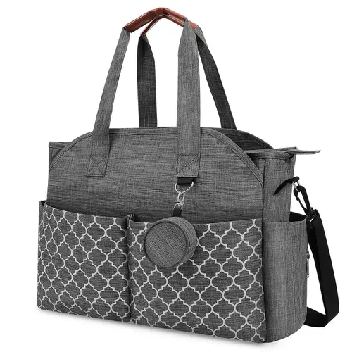 Traveling Mommy Bag, Mummy Bag, Baby Diaper Bag, Handbag, Multifunctional Infant Backpack, Adjustable Shoulder Strap, Fashionable Essential for Busy Parents