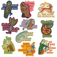 More Medieval Sticker Extra Large Stickers Funny Adhesives with Memes Funny Stickers with Colorful Graphic Decals Funny   Multi -