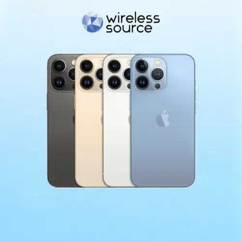 Refurbished iPhone 13 Pro (Unlocked)-Acceptable Condition with 1 Year Warranty  A2483
