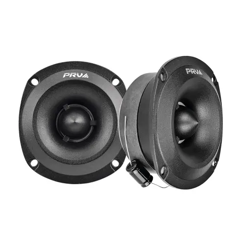 PRV 240W Shallow Super Tweeter TW350Ti-4 SLIM 3.5" Bullet 4 Ohms Titanium 1 Pair