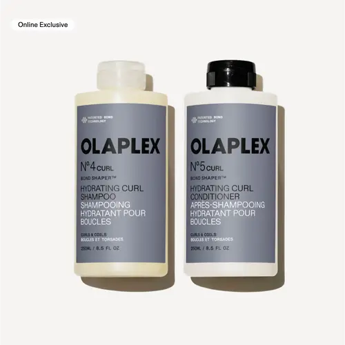 *NEW* OLAPLEX Curl Hydrate + Define Set - A multi-action shampoo and conditioner set for stronger, defined, and more hydrated coils, curls, and waves in one use