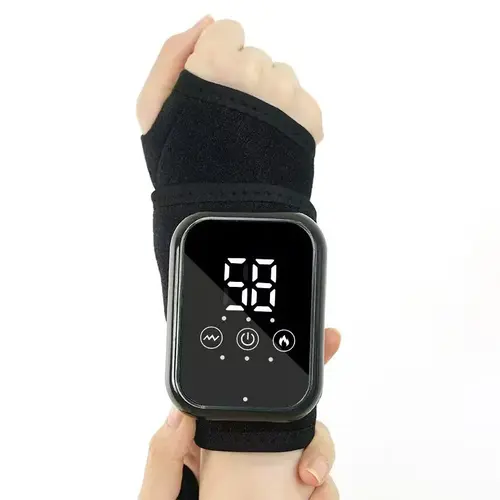 New model hand massager - Heat therapy for wrist joints, heating of palm and back of hand, wrist massage device - Suitable for both men and women - Ideal gift for parents, wives and family members - Complies with hand ergonomics