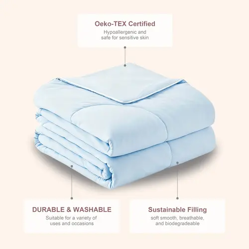 【backtoschool】ROSEKIND Summer Ice Cream Blanket,Breathable Oversized Design,Lightweight,Comfy Bedding,Gifts,Teenage Bedroom Accessories,Anxiety Relief, Silky Soft & Durable,OEKO-TEX Certified, Office Rest,Must be used with an air conditioner