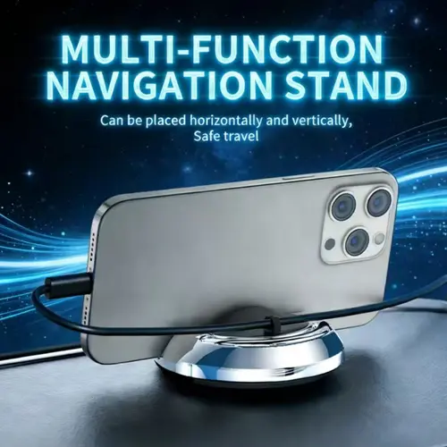【DealsForYouDays】Rotatable Car Phone Holder with High-Temperature Resistant Bracket for Sunglasses Frame Plating Car Decoration Secure Anti-Slip Material for Safe Navigation