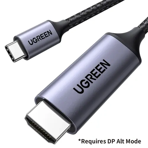 UGREEN Unidirectional USB C to HDMI 2.0 Cable 4K@60Hz 6.6FT | Thunderbolt 4/3, Home and Office, Compatible with iPhone 17 Pro Max, MacBook Pro Air iPad Pro, XPS, Galaxy S26, Steam Deck（For Phones with DP Alt Mode） tiktokshopbacktoschool, Accessories, Devi