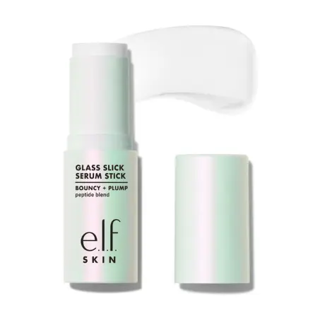 e.l.f. Glass Slick Serum Stick - Peptide Blend for Plump & Smooth Skin - Watery Balm Formula for Glassy Finish
