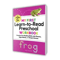 My First Learn-to-Read Preschool Workbook – Phonics, Sight Words & Reading Practice for Ages 3–5
