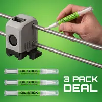 OilStick - 3 Pack - 3D Printer Oil Brush, 3D Printing Tools and Accessories, 3D Printer Maintenance, PTFE Machine Oil Applicator