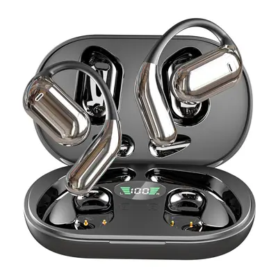 PUKEGM Over-Ear Sports Wireless Earbuds with Hook Secure, 2026 New Bluetooth 5.4, 68Hrs Playtime LED Display, Built-in ENC Mic, IPX7 Waterproof for Running, Workout