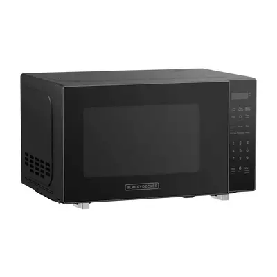 BLACK+DECKER 0.7 cu ft Microwave Black