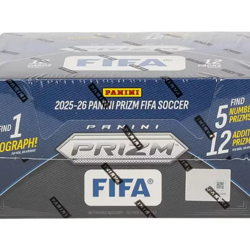 1 FULL BOX OF 2025/26 Panini Prizm FIFA Soccer Hobby