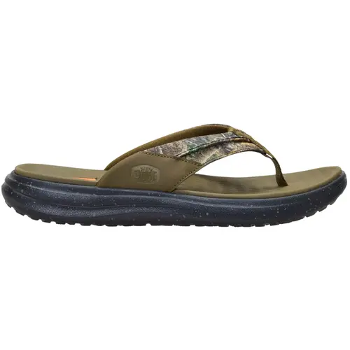HEYDUDE Finn Flip Realtree Edge - Comfortable Sandals Camo Flip Flops