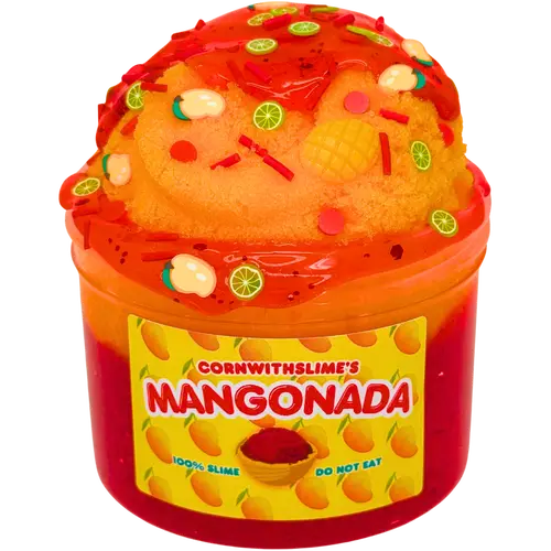 Mangonada 8oz Slime Icee x Clear Texture Scented Mango