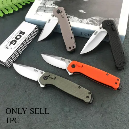 Hot Pocket Folding Knife 440C Blade Nylon Fiberglass Handle EDC Carry Camping Outdoor Knife Jungle Survival Knife Christmas Gift High Hardness Knives Folding Tool Knives Outdoor Survival Tools