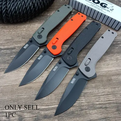 Best-Selling High-Quality Compact Outdoor Folding Knife with D2 Blade and Nylon Handle—EDC, Multi-Purpose Hiking Tool, Portable Hand Tool, Fishing Knife, Jungle Survival Knife, Camping Knife, Outdoor Camping Knives, Camping Tools, Christmas Gift