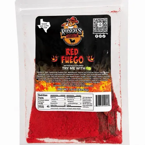 Rosco's RED FUEGO Beef Jerky