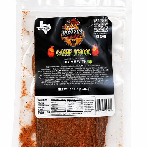 Rosco's CARNE ASADA Beef Jerky