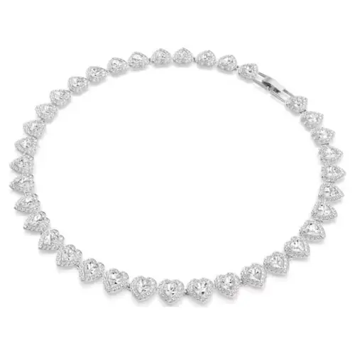 2025 Fashion Jewelry Original Heart Necklace Sparkling High-Quality Tennis Necklace for Women Luxury Holiday Gift Heart Shaped Necklace Amour Heart Necklace Alloy Necklace Sparkle Hearts Necklaces