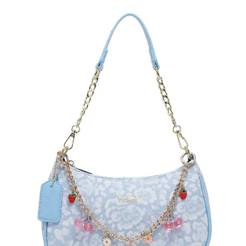 Trendy Crescent Moon Bag, New Fashion Crossbody Shoulder Bag, Women's Versatile Handbag, Large-Capacity Daily Use, Y2K Style, Long Strap Included, Fashionable Crossbody Bag