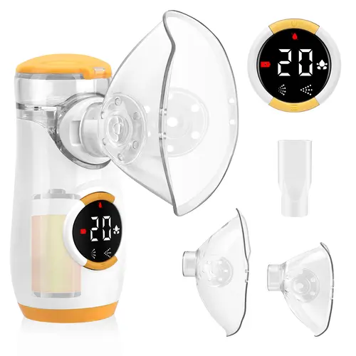 Mesh Nebulizer - Portable Nebulizer for Adults and Kids, Nebulizer Machine with Intuitive LED Interface, Nebulizer for Home and Travel Use,back to school,back to school haul
