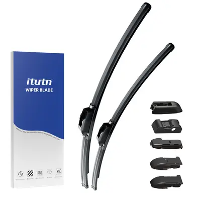 Wiper Blades for Ford Escape-Bronco Sport-Flex-Fusion , J/U-Hook Wiper Arm - Zero Noise Zero Streaks -OEM Quality Classic Auto Accessories Car PartsAutomotive Replacement summervibes