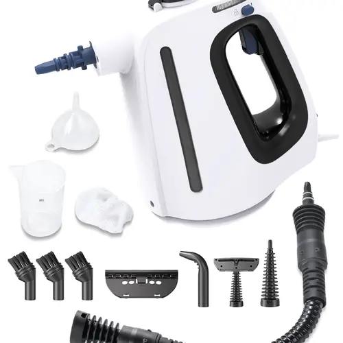 Handheld Multi Surface Steam Cleaner, UPGRADED Pressurized Steamer with 11 Accessories, 15-Second Fast Heating, High-Temperature Cleaning, Large-Capacity for Home Kitchen Use