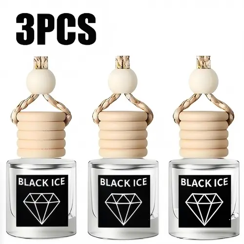 EXOVAN 3-Pack Hanging Scent Oil Diffusers - 8ML Natural Lemon & 2 Other Juicy Scents, 3-Pack Value, Car Interior Diffusers, Cars Accessories, Auto Accessories Interior, Long-Lasting Odor Eliminator, Home Gift Option