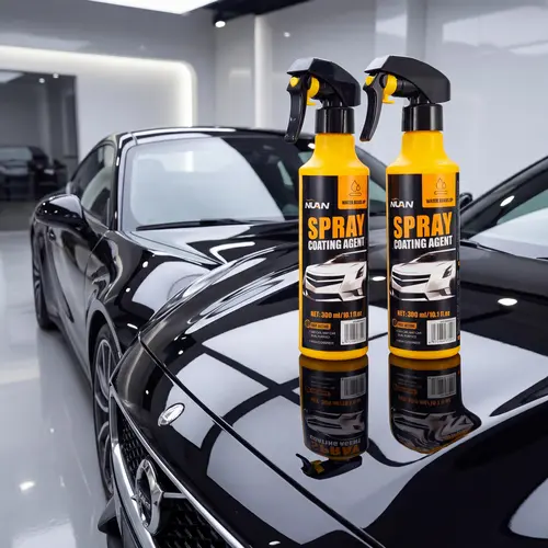 Spray coating agent；NUAN nano car coating sprayNUAN nano car coating spray - 300ml Fast-Acting Car Paint Polish & Sealant, Long-Lasting Hydrophobic Protection, Anti-Stain & Anti-Fading, Perfect for Daily Car Care