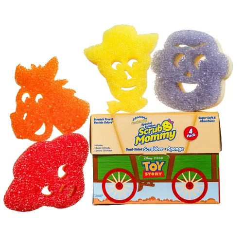 Scrub Mommy Disney and Pixar's Toy Story Collector’s Edition – 4 Count
