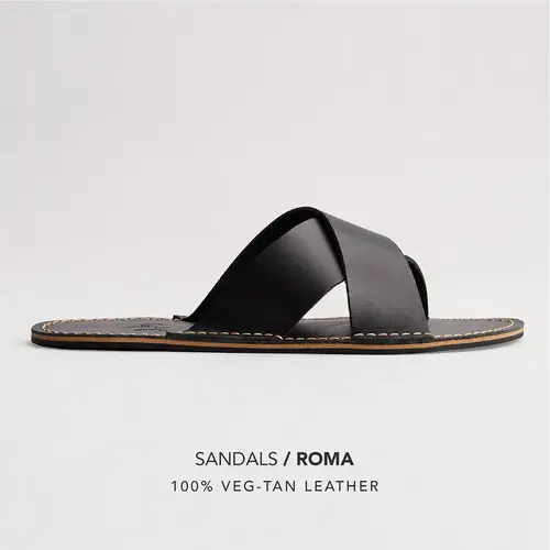 Portland Leather Roma Sandals, Casual Comfortable Summer Footwear for Daily Wear