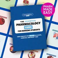 The Essential Pharmacology Guide for Nursing Students | Full Color | Written by a Nurse Practitioner | NCLEX Prep