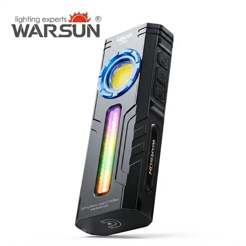 WARSUN X608 Ultra Multi-Function Rechargeable Flashlight