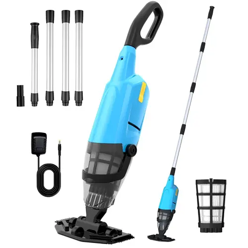 【Summer Sale】Efurden Handheld Pool Vacuum for Inground Pools,Pool Cleaner with Powerful Suction up to 15 gallons/min, Ideal for Leaves and Debris，Pool Vacuum Head for Pools Above Ground and Hot Tubs