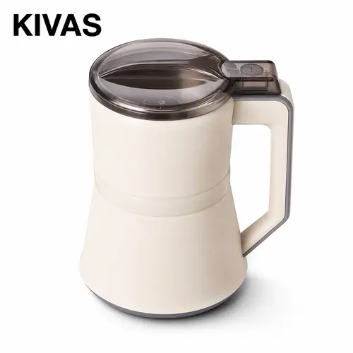 KIVAS 300W High-Power Electric Coffee Grinder, 12-Blade Stainless Steel Grinder, Fine & Even Grinding, Low Noise, Coffee Beans, Spices & Grains, UL Certified