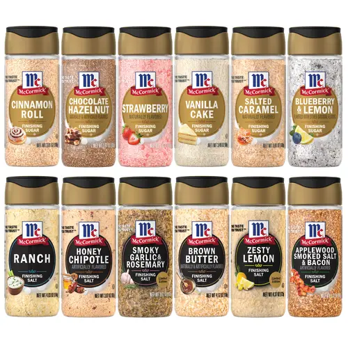 McCormick Finishing Salts & Sugars Signature Collection 12 Count Variety Pack
