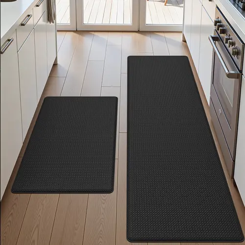 DEXI Kitchen Floor Mats Cushioned Anti Fatigue,17x59, Standing Runner Rug Waterproof, Comfort Memory Foam Padded for Front Sink Laundry Soft Thick Rugs Soft Washable Rugs Stain Resistant Rug,back to school,dorm essentials,home decor,home essentials