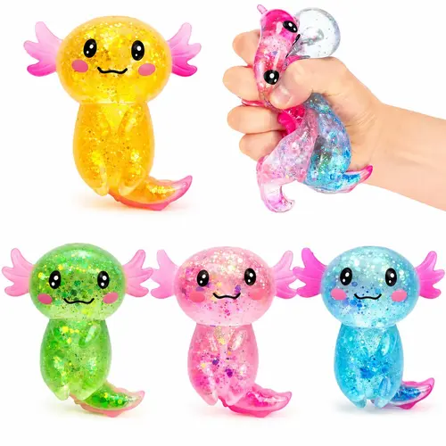 Cute Squishy Series Stress Relief Toys Set, Soft Maltose Feeling Sensory Fidget Pack for Adults & Kids, Ultra Soft Slow Rising Balls, Anxiety Relief & Birthday Party Gifts, Squishy Fun Set, Halloween Gift