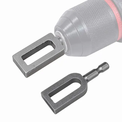 GJAHSH Professional Rebar Tie Wire Twisting Tool for Drills - 2PCS Heavy Duty Steel Wire Twister with 6mm Hex Shank for Construction and Fencing Projects fathersdaygift toolupgrade