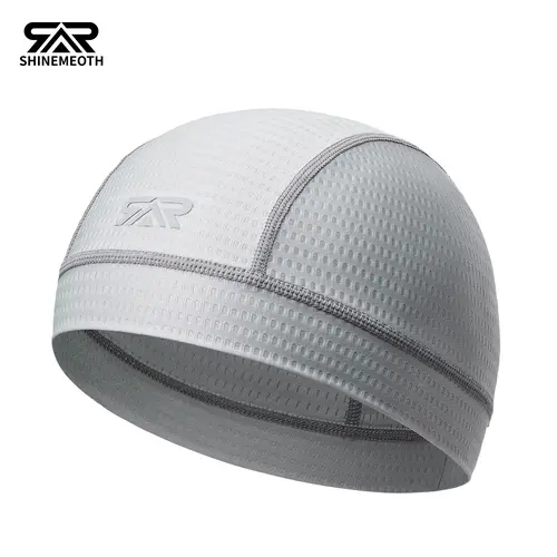 Shinemeoth Cooling Skull Cap for Men & Women - Breathable Mesh Quick-Dry Helmet Liner Caps for Cycling, Motorcycle & Running