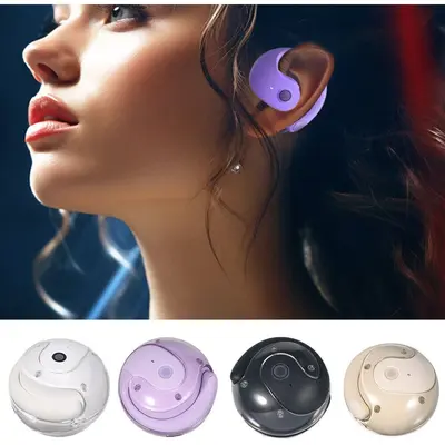 Wireless Bluetooth Earbuds, Electronic Stereo Upgrade Headphone with Charging Function, Noise Reduction & Multi-Color Options,summerwins