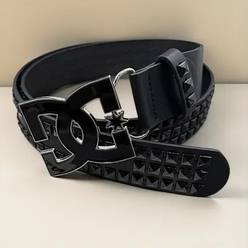 Y2K Pyramid Stud Rivet Waist Belt for Men and Women, Punk Style Belt, Punk Streetwear PU Leather Jeans Accessory, Punk Fashion Belt