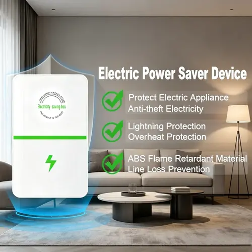 2026 Updated Electricity Saving Box(2pcs) – Plug-In Smart Device for Home & Office, 90–250V Compatible, Multifunctional Energy Saver to Lower Electricity Bills, Portable and Easy to Use