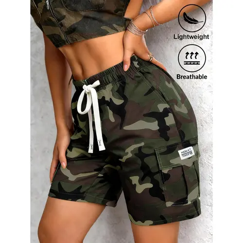 Women's Sweatpants Workwear Shorts | Lightweight & Breathable Design with Roomy Utility Pockets | Trendy & Comfy for Daily Leisure, Outdoor Hiking & Everyday Wear